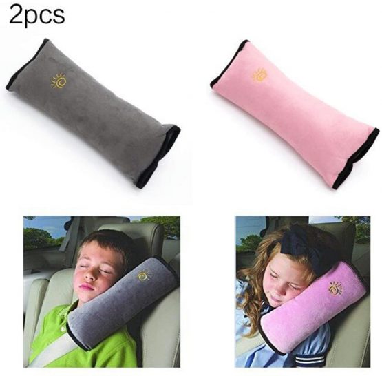 2pc-Universal Car Safety Belt Protect, Shoulder Pad, Adjust Vehicle Seat Belt Cushion For Kids and Adults