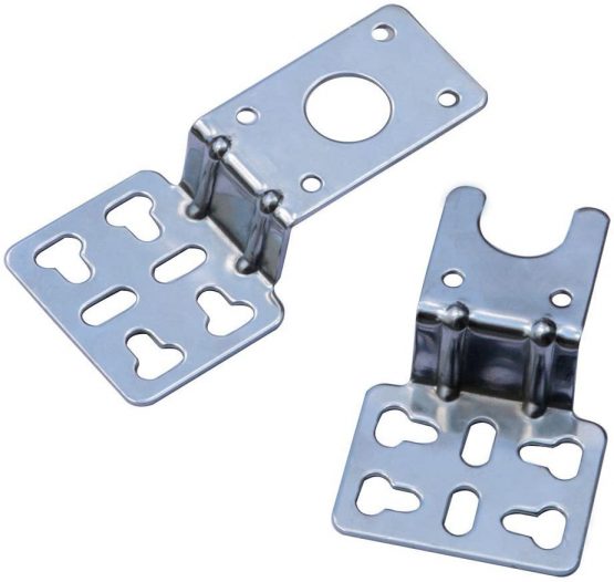 Onlyfire Universal Barbecue Grill Stainless Steel Rotisserie Motor Bracket Set - Image 2