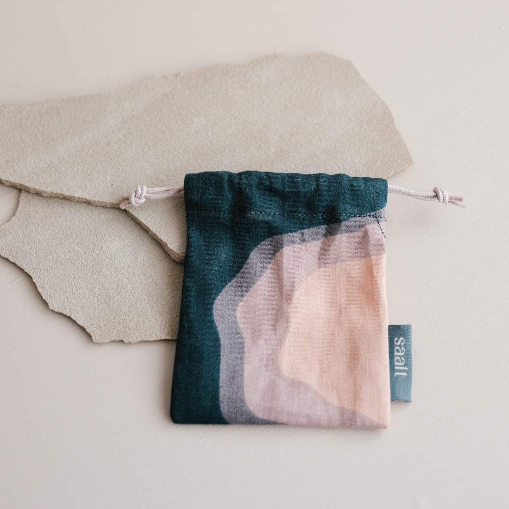 Saalt Soft Menstrual Cup - Super Soft and Flexible - Best Sensitive Cup - Wear for 12 Hours - Made in USA (Grey, Small) - Image 2