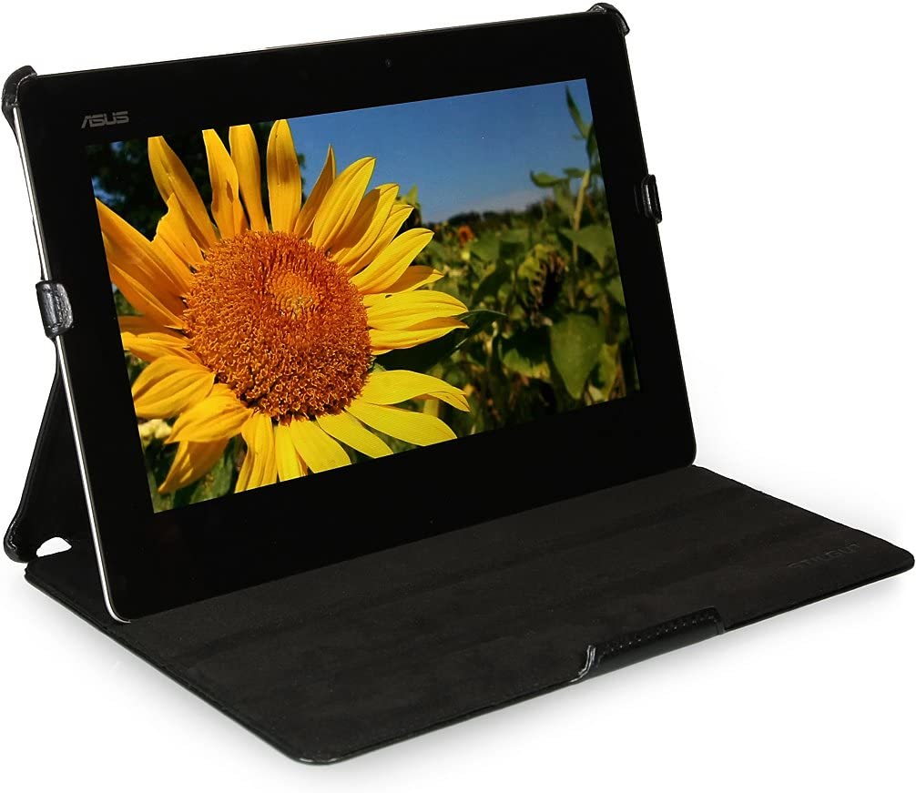 StilGut Ultra SlimCase Cover with Stand Function for Asus Transformer Pad TF700 TF700T Infintiy Black