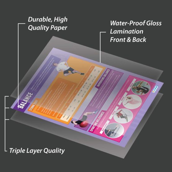 Balance | PE Posters | Laminated Gloss Paper measuring 850mm x 594mm (A1) | Physical Education Charts for the Classroom | Education Charts by Daydream Education - Image 3
