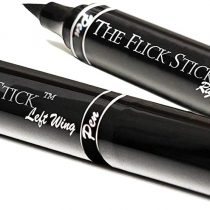 Eyeliner Stamp – Wingliner by Lovoir Black, waterproof, smudgeproof, winged long lasting liquid eye liner pen, Vamp style wing, 2 Pens In A Pack (8mm Mini, Midnight Black)