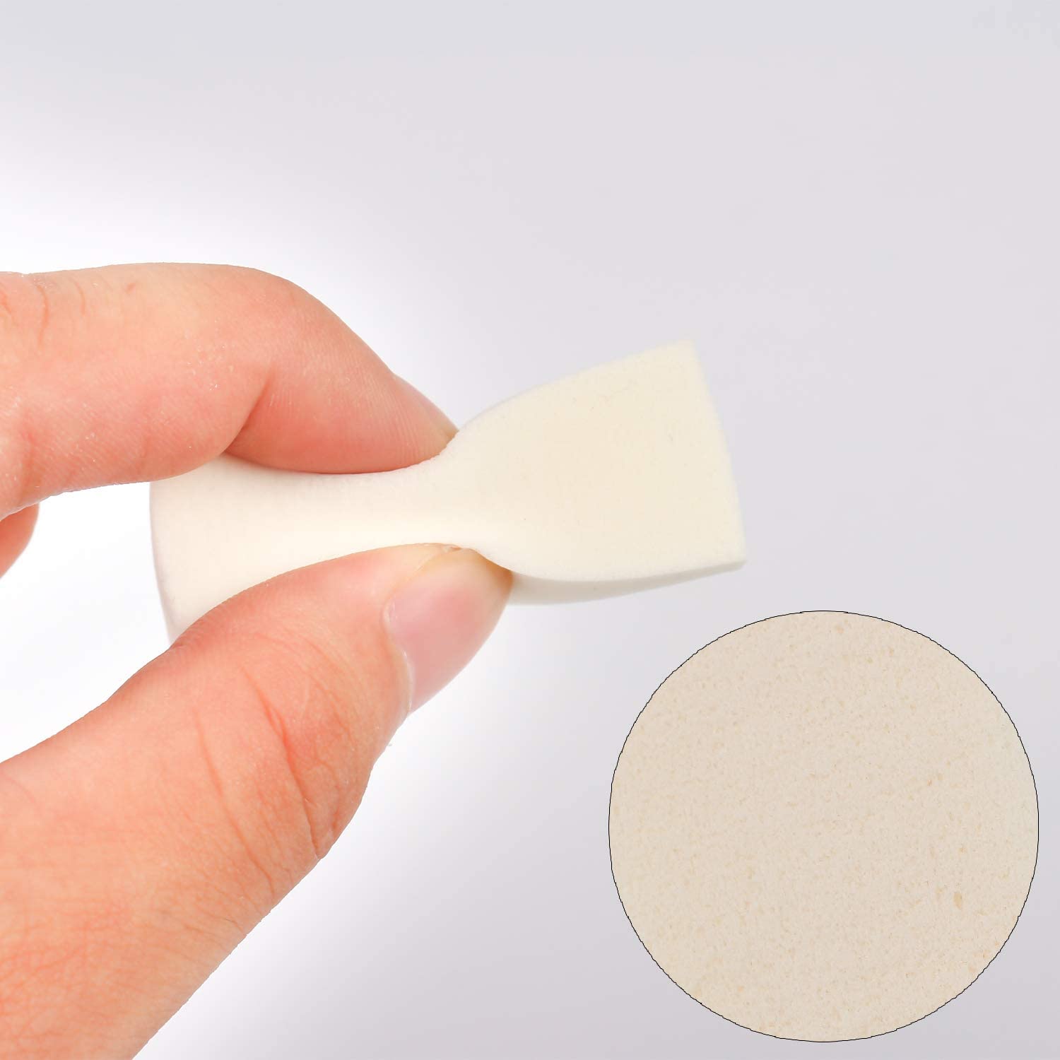 Tugaizi 70 Pcs Nail Art Sponges,Triangle Make Up Wedges Cosmetic Sponge