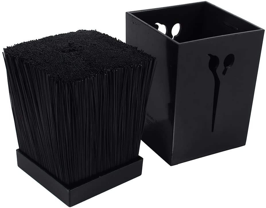 Professional Salon Scissors Holder Hairdressing Barber Combs Clamps Stand Container Scissors Storage Box Stylish Organizers (Color : Black) - Image 2