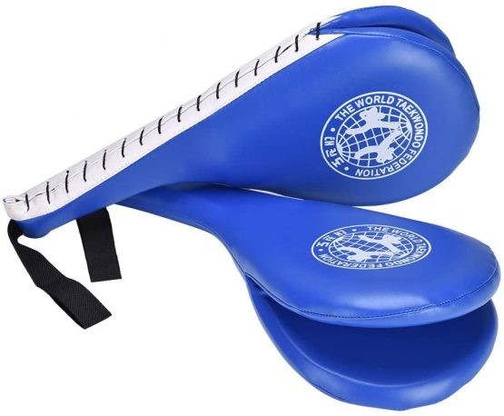 VGEBY 1Pair Taekwondo Fighting Target Punching Karate Pad Double Kicking Training Gear Hand Box