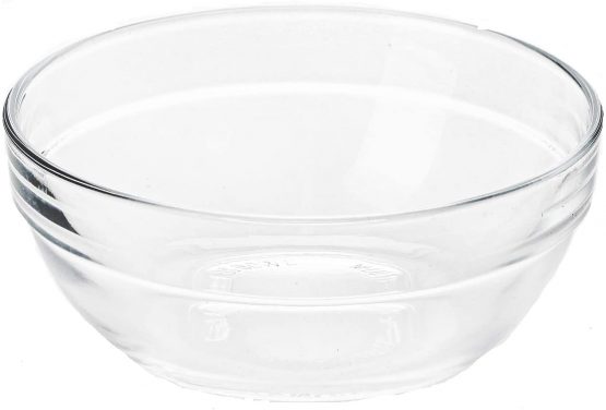 Lawei Set of 12 Glass Bowls - 9 cm Mini Transparent Glass Salad Bowl for Kitchen Prep Dessert Dips Candy Dishes - Image 3
