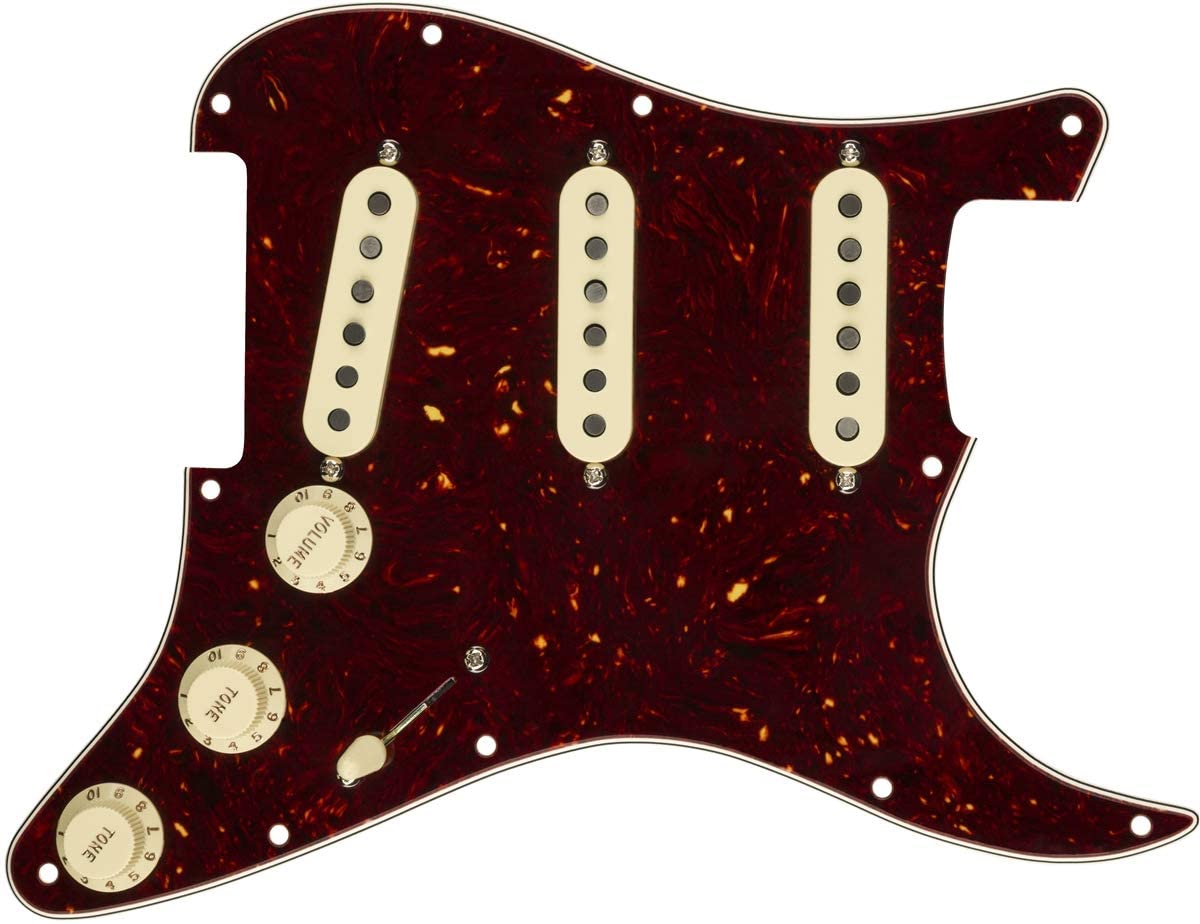 Fender Pre-Wired Strat® Pickguard, Custom '69 SSS
