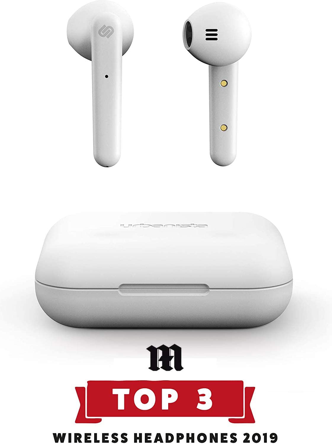 Urbanista Stockholm True Wireless Earbuds 14H Playtime Bluetooth 5.0 with Charging Case