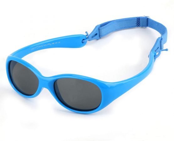 Hifot Baby Boy Girl Sunglasses, UV Protection Polarized Toddler Sunglasses, Flexible Children Kids Sunglasses Non-folding, 6 month-Age 2