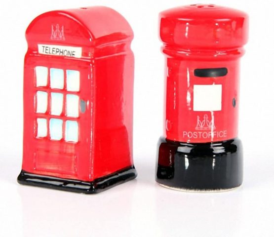Telephone and Letterbox Salt and Pepper Set