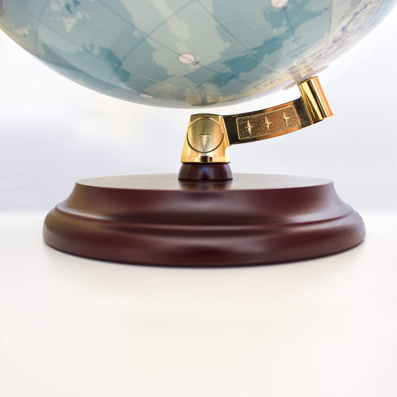 Magellan Vasa Globe with Political Map Image or Hand-Laminated, Freestanding without Meridian, Diameter 32 cm - Image 4