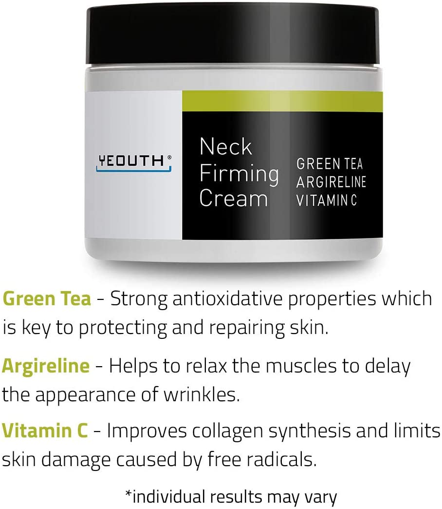 YEOUTH Neck Cream with Vitamin C, Moisturizing Neck Firming Cream for Women and Men Targeting Decolletage and Double Chin - Image 3