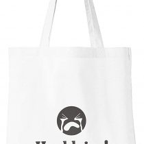 Texlab Unisex Adult VEND-235043 Fabric Bag, White, 38 cm x 42 cm