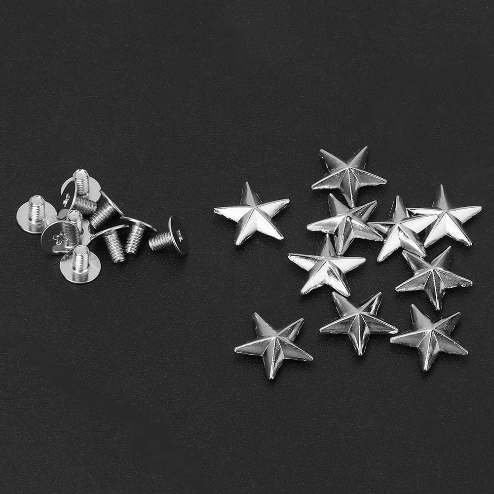 Leather Rivets, 14mm Punk Rock Style Star Shaped Studs with Spikes for Clothes Belts Belts Bags Shoes Jackets - Image 4