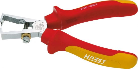 HAZET 1860VDE-11 160 mm VDE Wire Stripper with Protective Insulation - Multi-Colour
