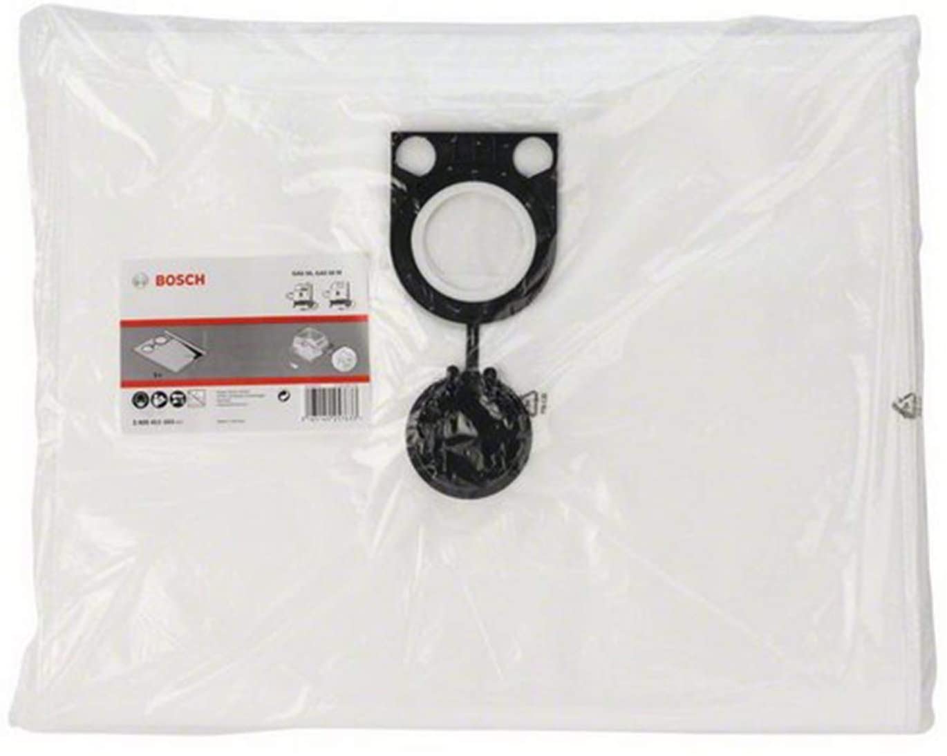Bosch Paper Filter Bag (GAS 50, 45cm x 40cm x 15cm, Accessories for Dust Extractors), White - Image 4