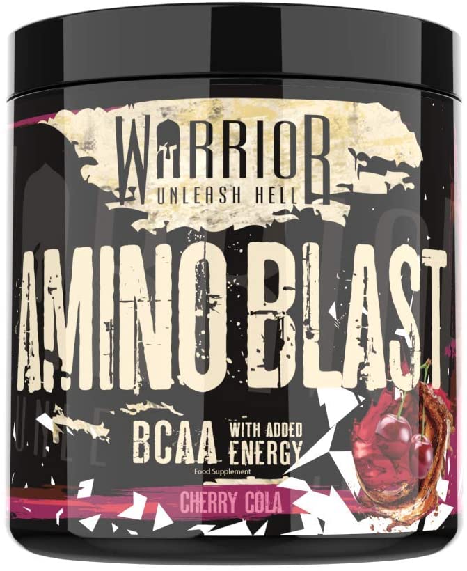 Warrior Amino Blast BCAA Powder 270g, Fruit Salad Flavour, BCAA Supplement for Muscle Recovery Energy, Endurance, Hydration