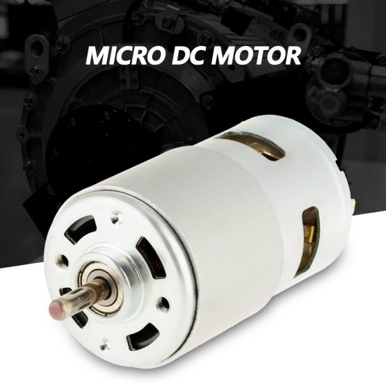 DC Motor, 775 12V 12000RPM High Speed Miniature DC Brushless Motor for Electric Power Tool Suitable for Power Tools, Electric Screwdriver, Electric Fan Toys, Juice Machine - Image 2