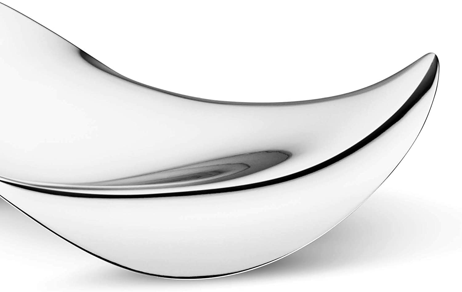 Georg Jensen Cobra Tray - Mirror Polished Stainless Steel - Designed by Constantin Wortmann - Stylish Serving Tableware - Image 3