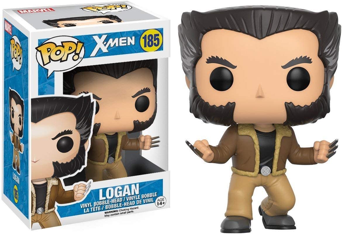 Funko Marvel X-Men 12458 "Pop! Bobble Logan Figure, Multi-colored, Standard