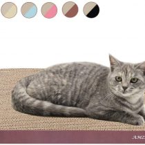Cat Scratch Lounge, Durable Cardboard, Colors Series, Wide, Wood Floor Print