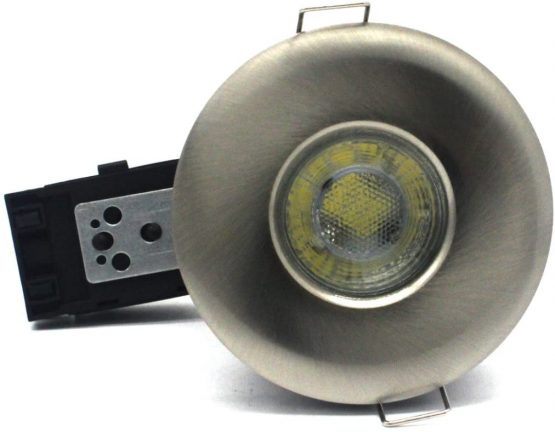 4 X Sanlumia LED Fire Rated Downlight Can GU10 Recessed Ceiling Twist & Lock Interchangeable Downlight IP65 SatinNickel - Image 2