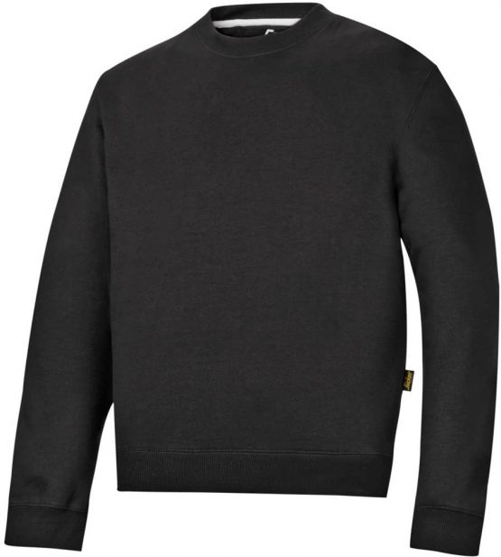 Snickers 28100400006 Sweatshirt Size L in Black, L