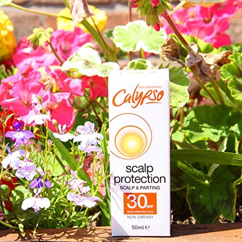 Calypso Hair & Scalp Protection Spray SPF30 Non Greasy High Protection UVA and UVB, 50ml, Clear/Orange, 50 ml (Pack of 1) - Image 2