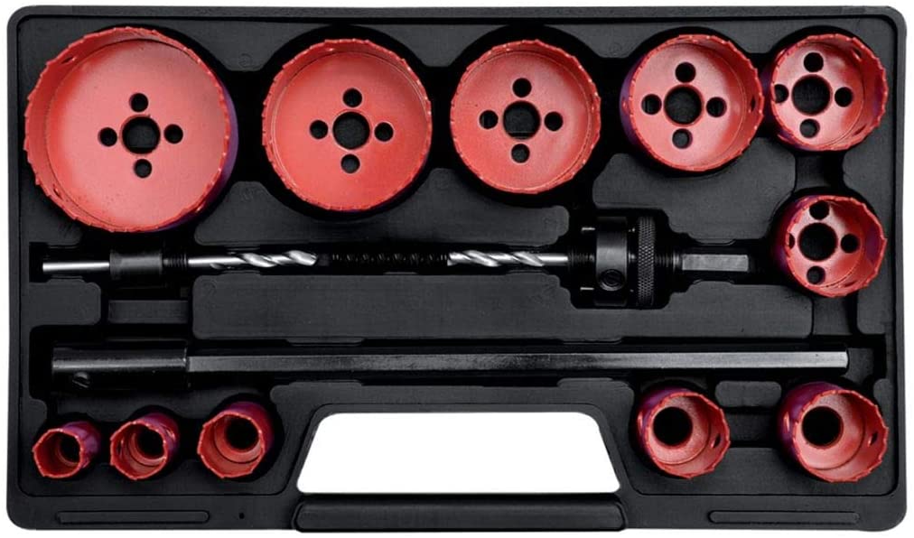 Yato YT-3381 - 15pcs Hole Saw Kit, Bronze