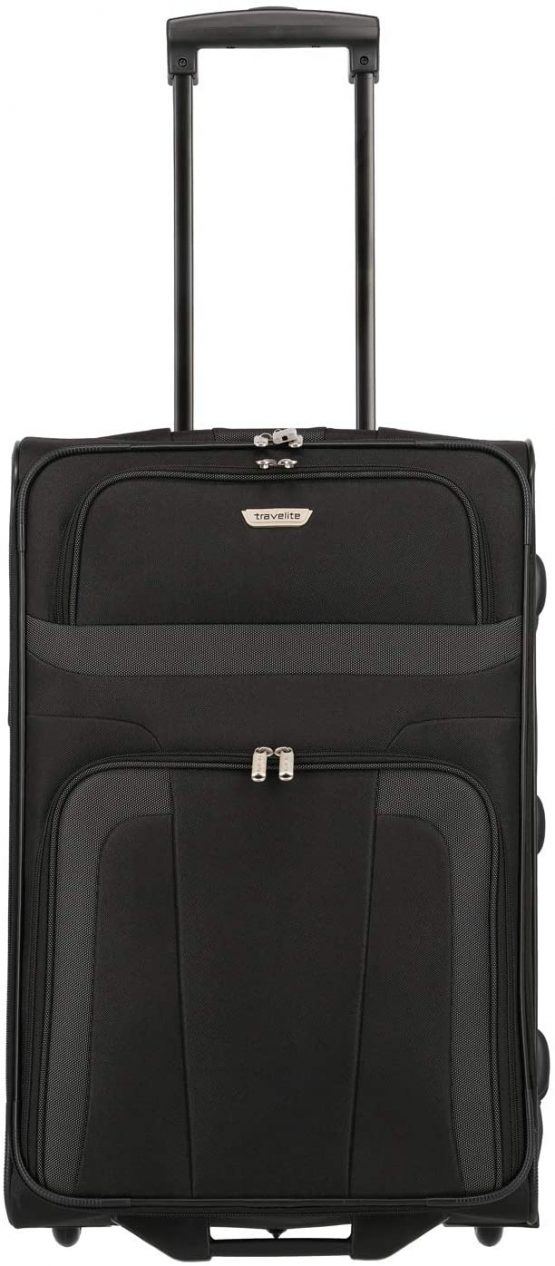 Travelite Roller Case 098488 Orlando 2 Wheel Trolley Medium 58 Liters Black 82775