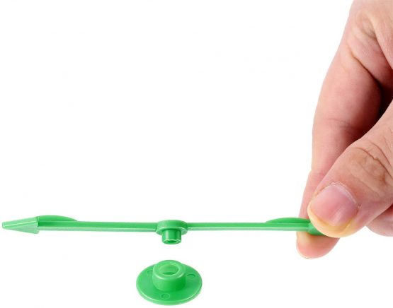 4 Inch Arrow Spinners Plastic Arrow Spinner in 5 Colors for School, Board Spinner(25 Pieces) - Image 4