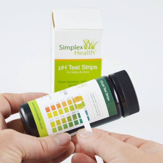 SimplexHealth pH Test Strips 4.5-9.0 Urine & Saliva Acid Alkaline pH Testing (125 Strips) Better Than Litmus Paper - Image 3