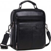 Xieben Vintage Leather Shoulder Messenger Bag for Men Travel Business Crossbody Pack Wallet Satchel Sling Chest Bags