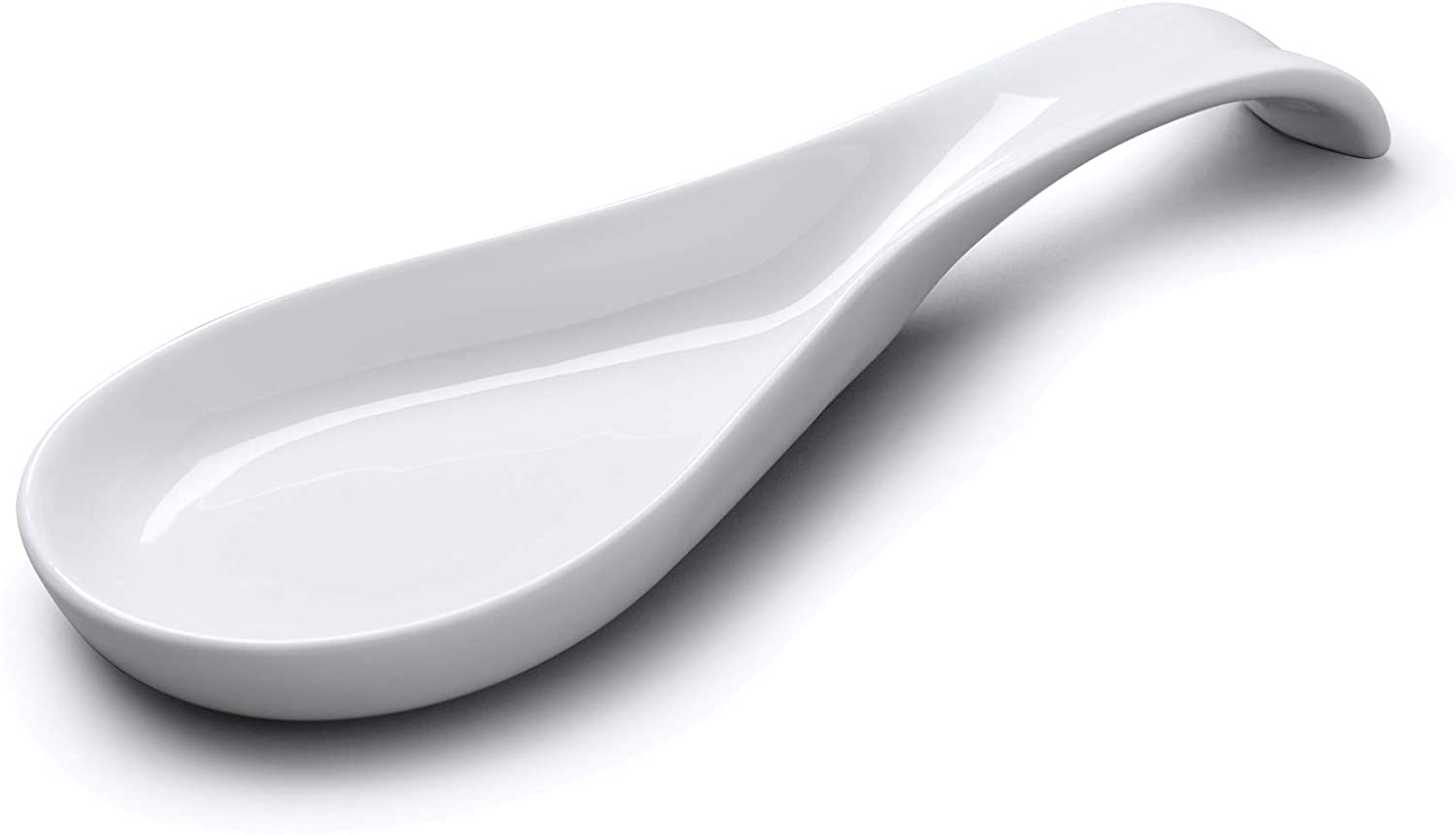 Wm Bartleet & Sons Traditional Porcelain Spoon Rest, White, 25 cms