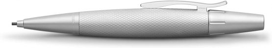 Faber-Castell E-motion Twist Pencil - Pure Silver, 138676 - Image 2