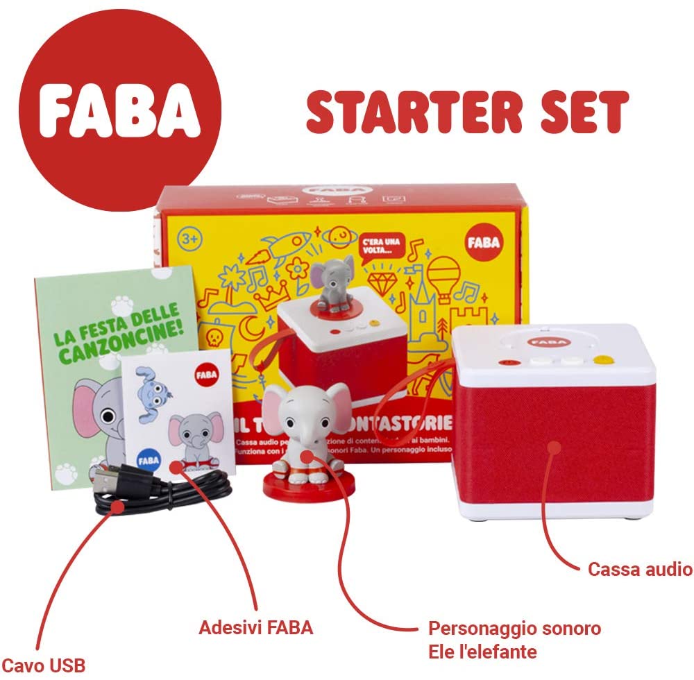 FABA - Storytelling For Girls And Boys, Elephant Character Speaker, Educational Game, Content In Spanish, Suitable From 0 Years - View #4