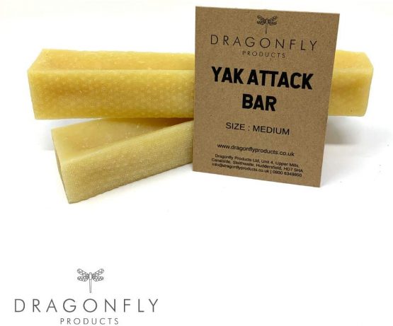 Dragonfly Products Yak Bars for Dogs (Medium x 2 Bars)