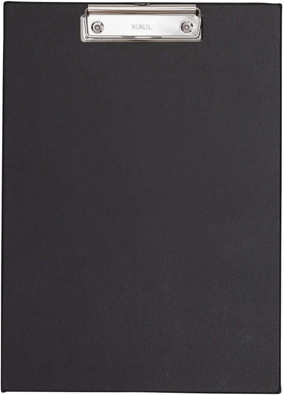 Maul A4 2334490 Black Plastic Notepad Notebook – (Black, A4, Cardboard, Plastic, 1 Pockets, 321 mm, 9 mm)