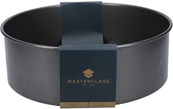 MasterClass KCMCHB57 30 cm Deep Cake Tin with PFOA Free Non Stick and Loose Bottom, 1 mm Carbon Steel, 12 Inch Large Round Pan, Grey - Image 4