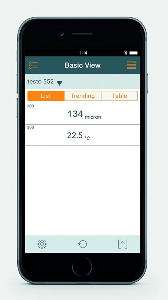testo 552 - Digital Vacuum Gauge (Bluetooth) - Image 4