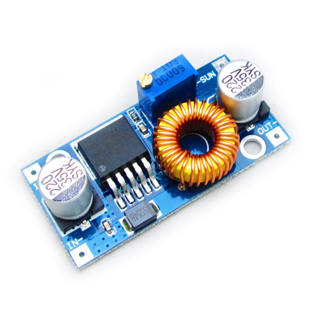 Hailege 3pcs XL4005 5A Adjustable DC-DC Buck Step Down Power Module Non-Isolated Buck Module 4-35V to 1.25-32V - Image 2