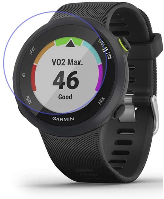 AWADUO Tempered Glass Screen Film Protector For Garmin Forerunner 45 and Garmin Forerunner 45S/ 45, Made From Real Glass - Image 2