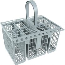 Spares2go Cutlery Cage Basket for Hotpoint Dishwasher (Grey)