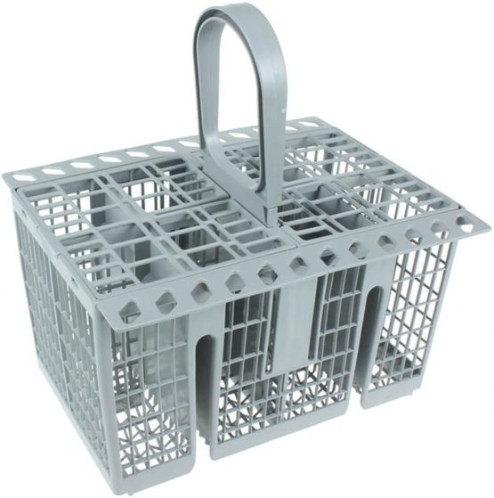 Spares2go Cutlery Cage Basket for Hotpoint Dishwasher (Grey)