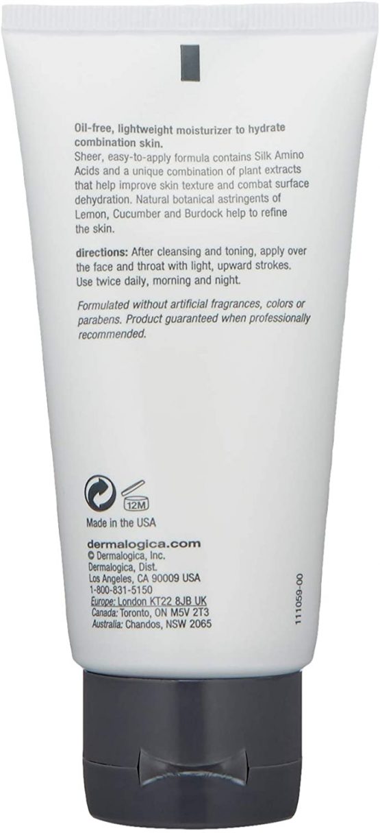 Dermalogica Active Moist Skin-Balancing Prebiotics Moisturizers, Sage, Normal Oily, Hydrating, 100 ml - Image 4