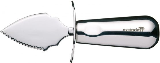 MasterClass KitchenCraft Deluxe" Oyster Knife, Silver