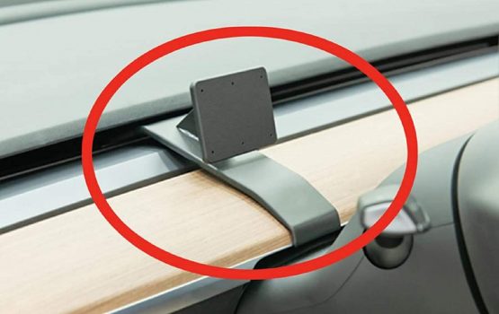 Brodit ProClip vehicle holder 855497, made in Sweden, middle attachment, for left-hand drive vehicles, fits all Brodit device holders