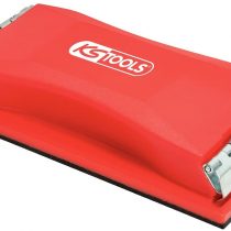 KS Tools 515.3095 Sanding block with sponge rubber backing, 210x105mm
