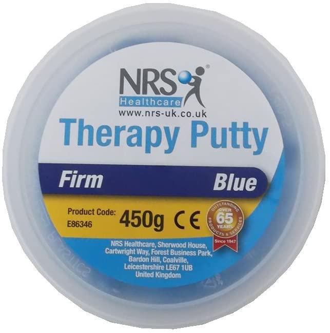 NRS Healthcare E86346 Hand Exercise Putty, Tub of 454 g (1 lb) Firm