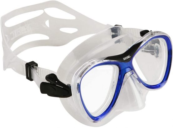 Seac Capri bi-lenses mask ideal for diving, snorkeling and swimming